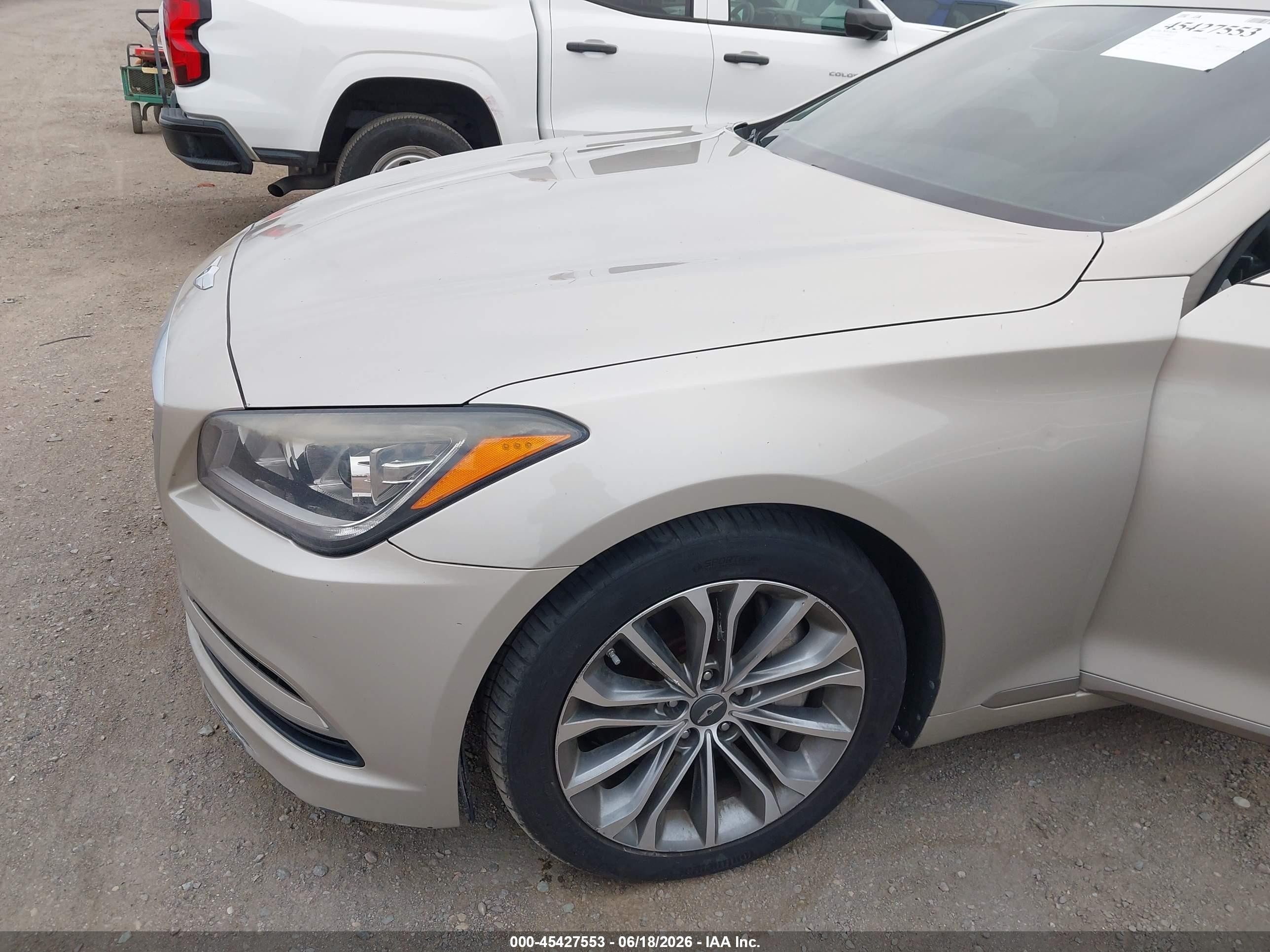 2015 Hyundai Genesis 3.8 Gold vin: KMHGN4JE7FU038372