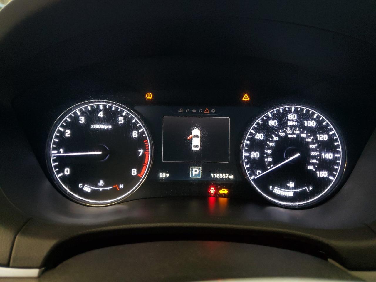 2015 Hyundai Genesis 3.8l Silver vin: KMHGN4JE7FU075079 Damage: Warning - Tire Pressure, On, Unacceptable