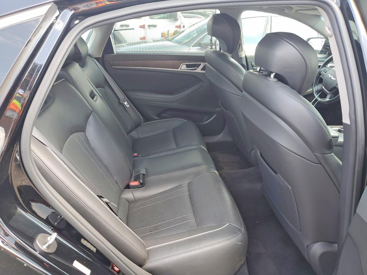 2017 Genesis G80 3.8 Черный vin: KMHGN4JE7HU201413