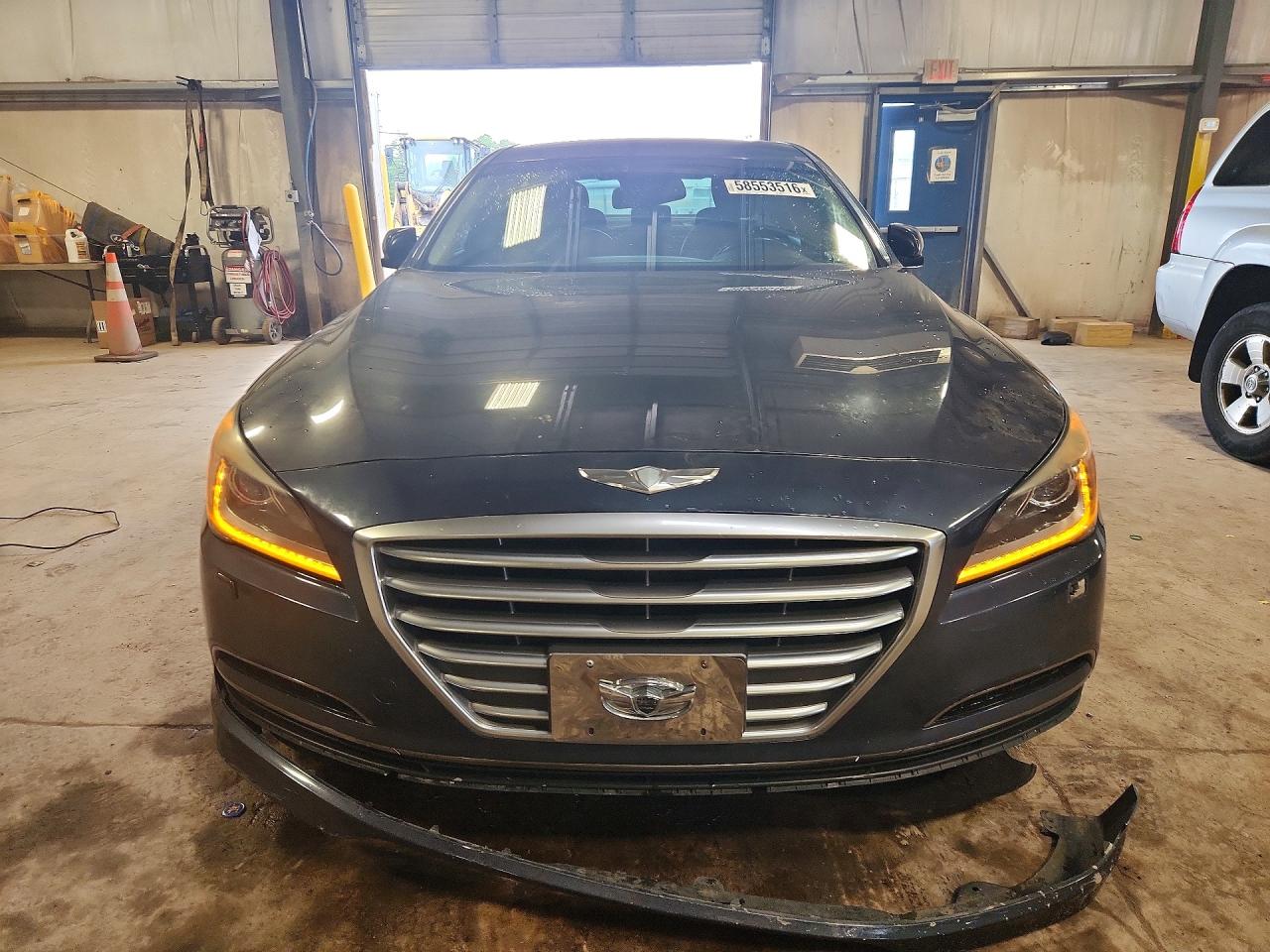 2015 Hyundai Genesis 3.8l Blue vin: KMHGN4JE8FU024576
