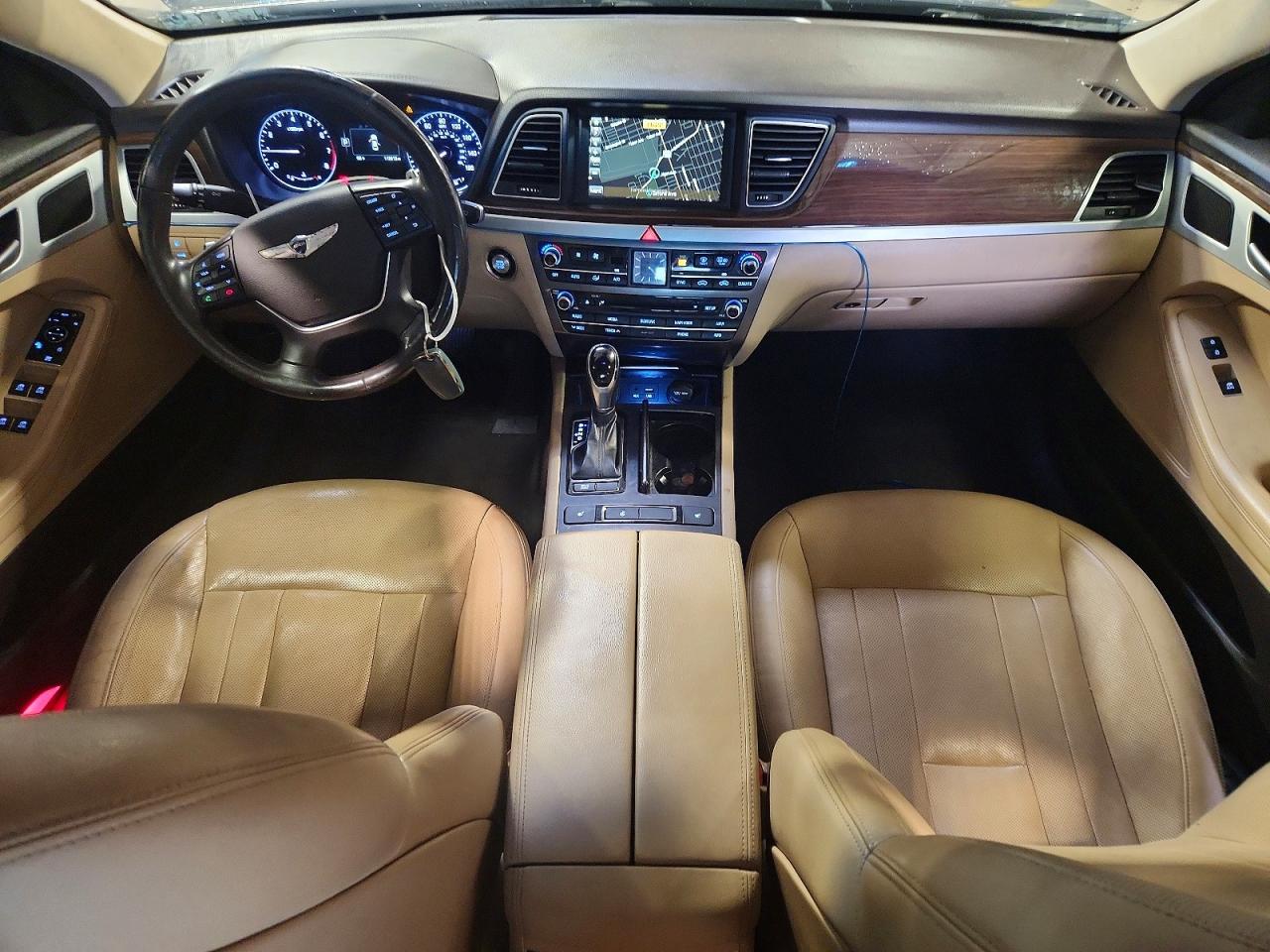 2015 Hyundai Genesis 3.8l Blue vin: KMHGN4JE8FU024576