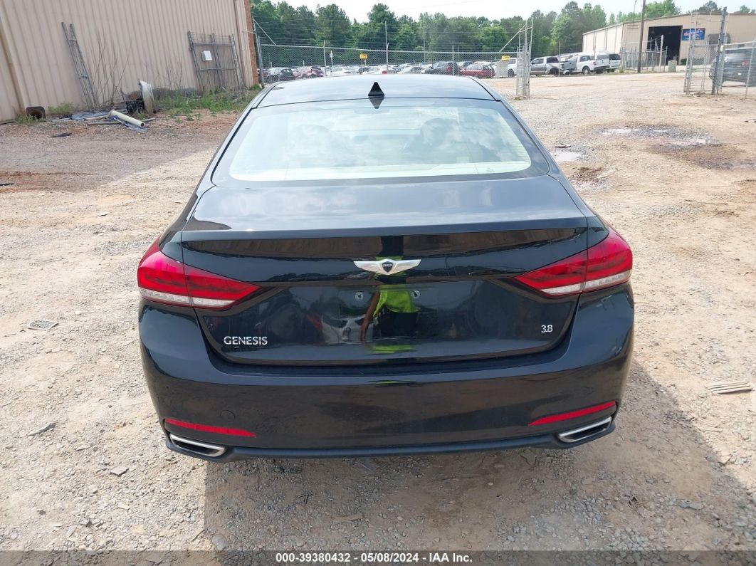 2015 Hyundai Genesis 3.8 Black vin: KMHGN4JE8FU080257