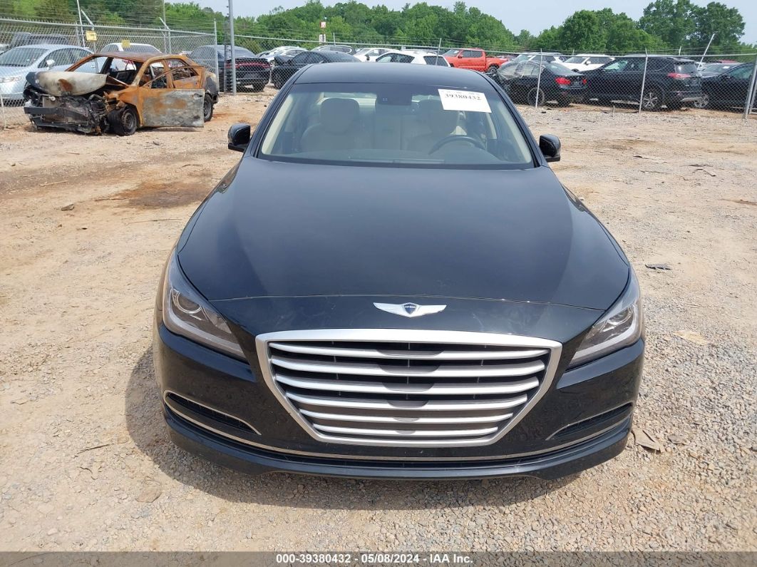 2015 Hyundai Genesis 3.8 Black vin: KMHGN4JE8FU080257