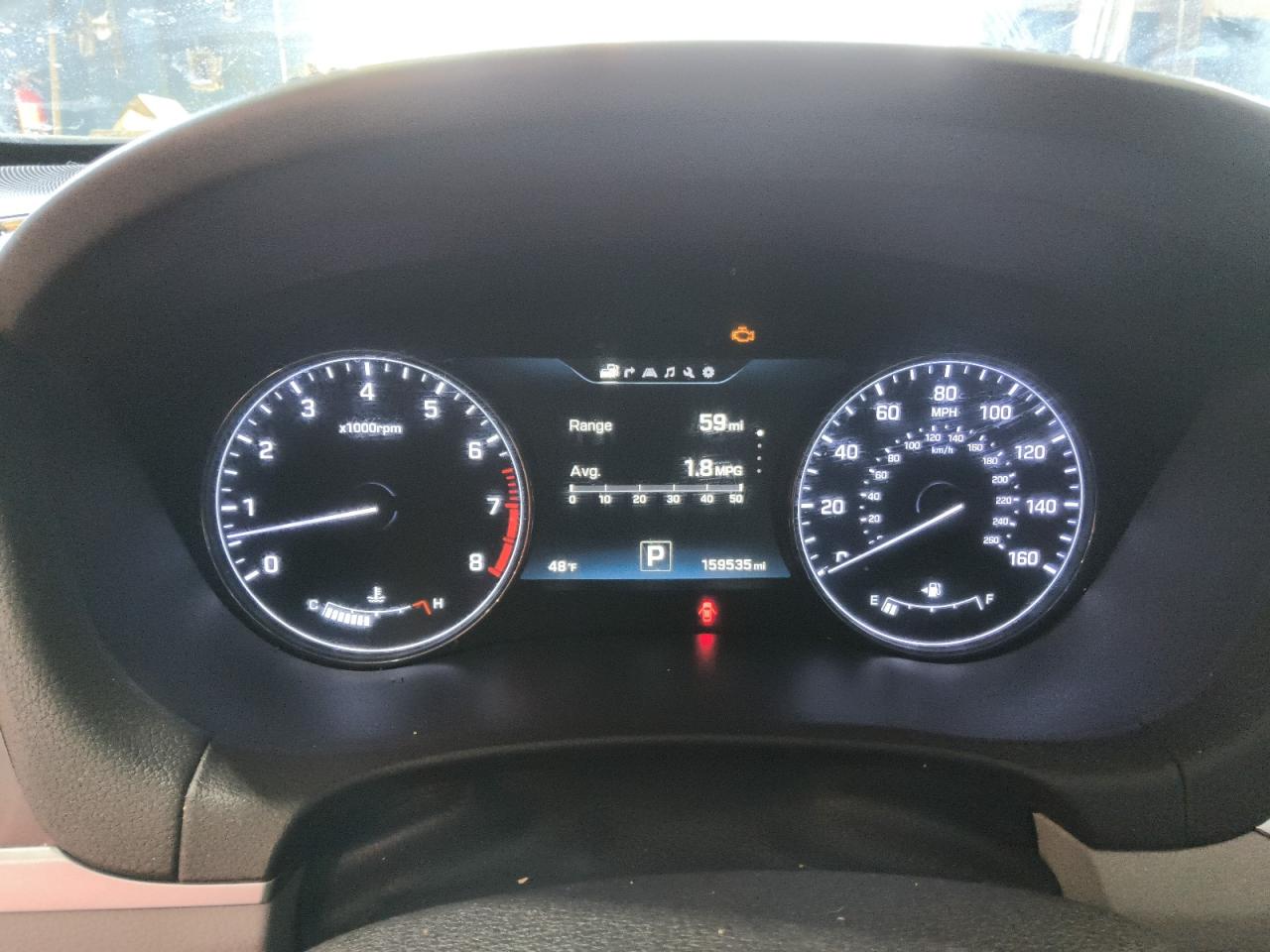 2015 Hyundai Genesis 3.8l Silver vin: KMHGN4JE9FU021914 Damage: Warning Light - Engine, On, Unacceptable