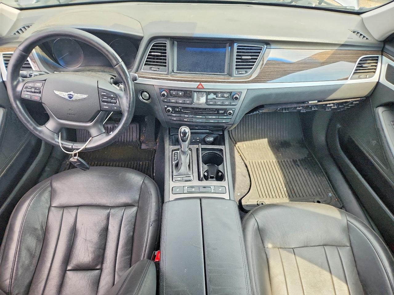 2015 Hyundai Genesis 3.8l Gray vin: KMHGN4JEXFU036180