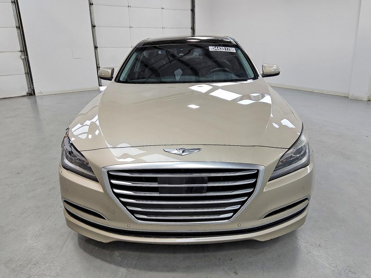 2015 Hyundai Genesis 3.8l Бежевый vin: KMHGN4JEXFU075223