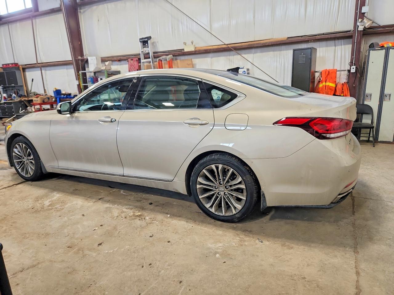 2015 Hyundai Genesis 3.8l Gold vin: KMHGN4JEXFU078753