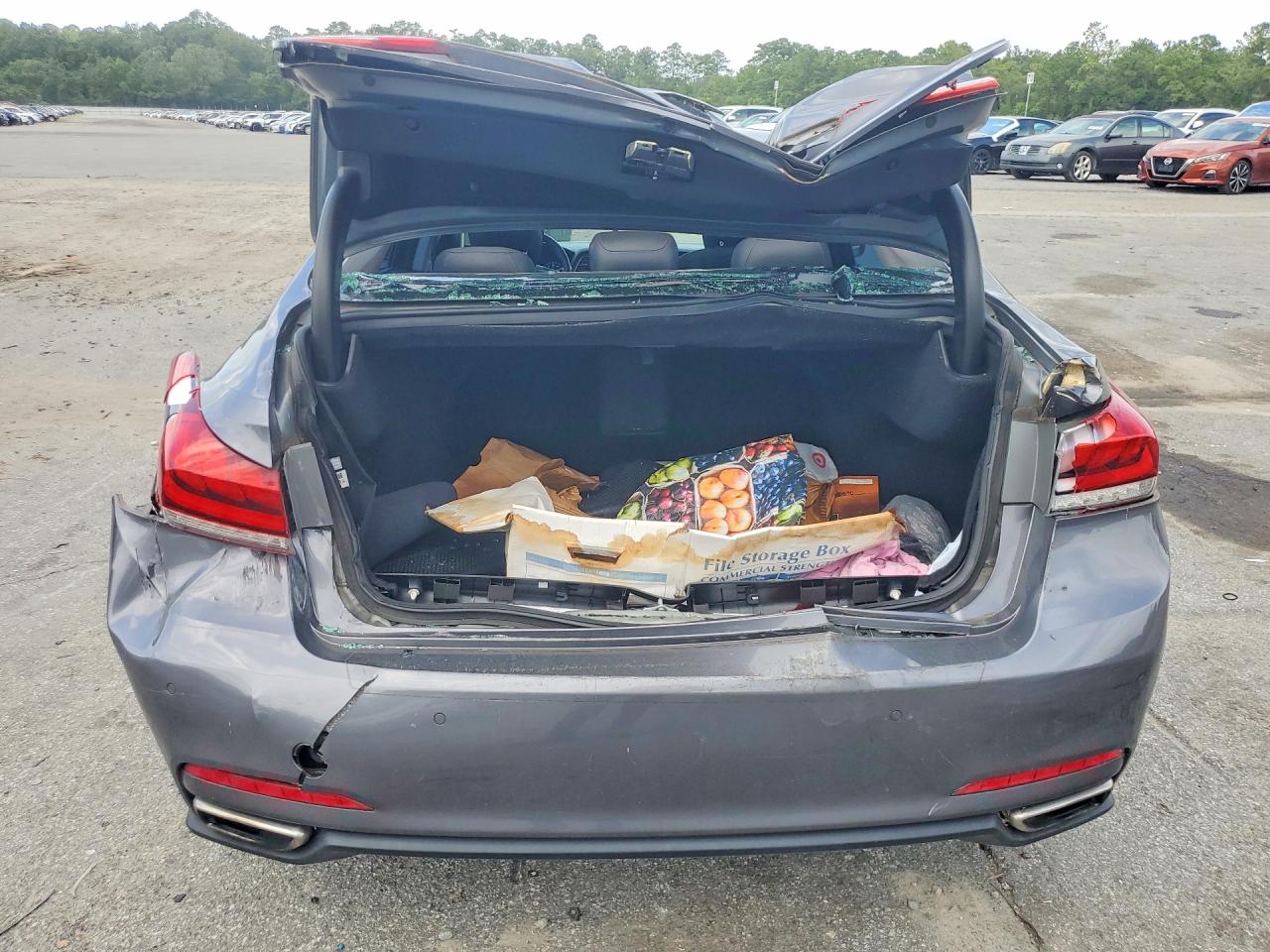 2015 Hyundai Genesis 3.8l Black vin: KMHGN4JEXFU081958
