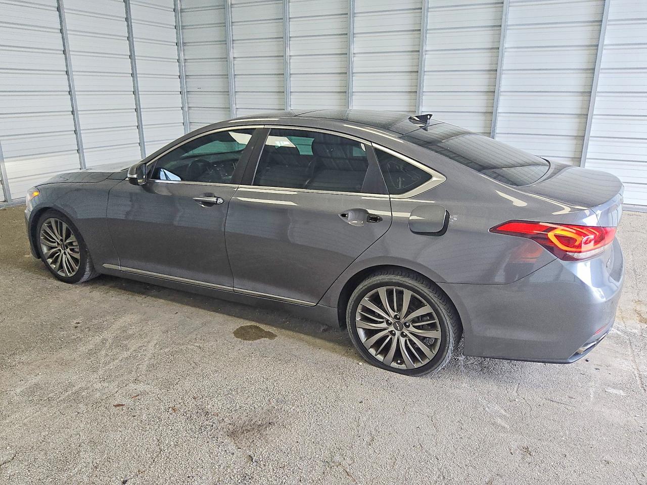 2015 Hyundai Genesis 5.0l Gray vin: KMHGN4JF1FU062207