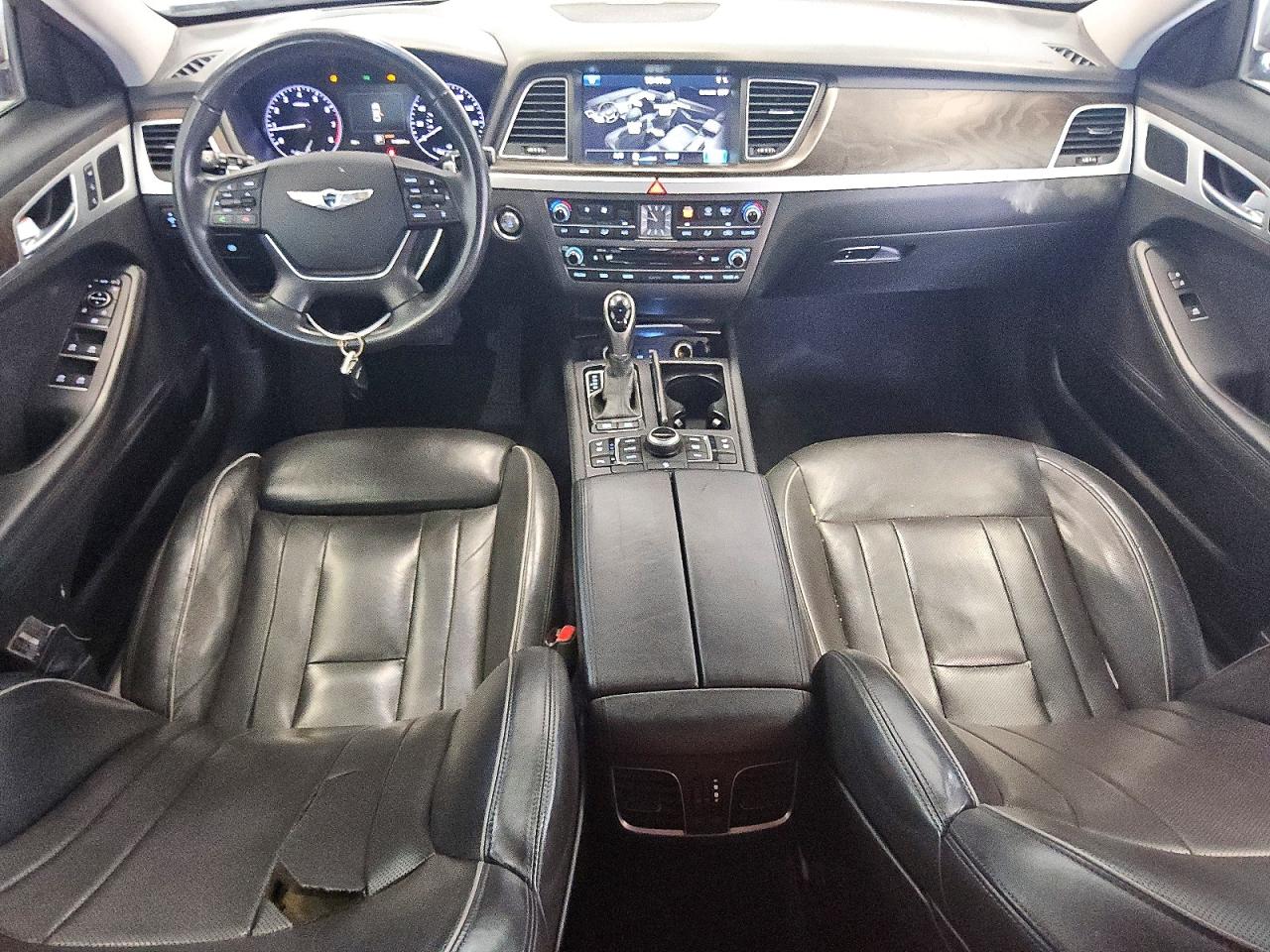2015 Hyundai Genesis 5.0l Gray vin: KMHGN4JF1FU062207