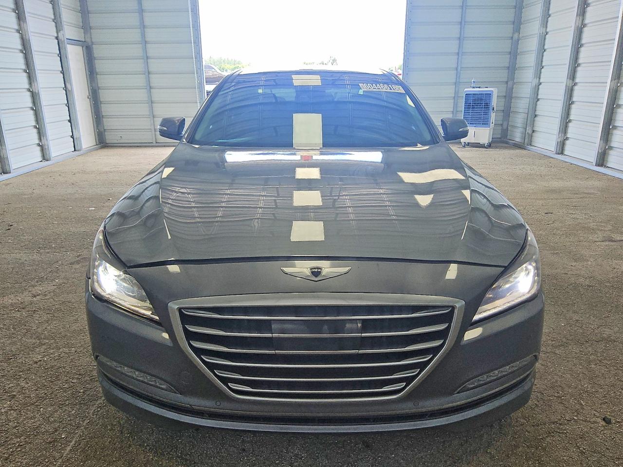 2015 Hyundai Genesis 5.0l Gray vin: KMHGN4JF1FU062207