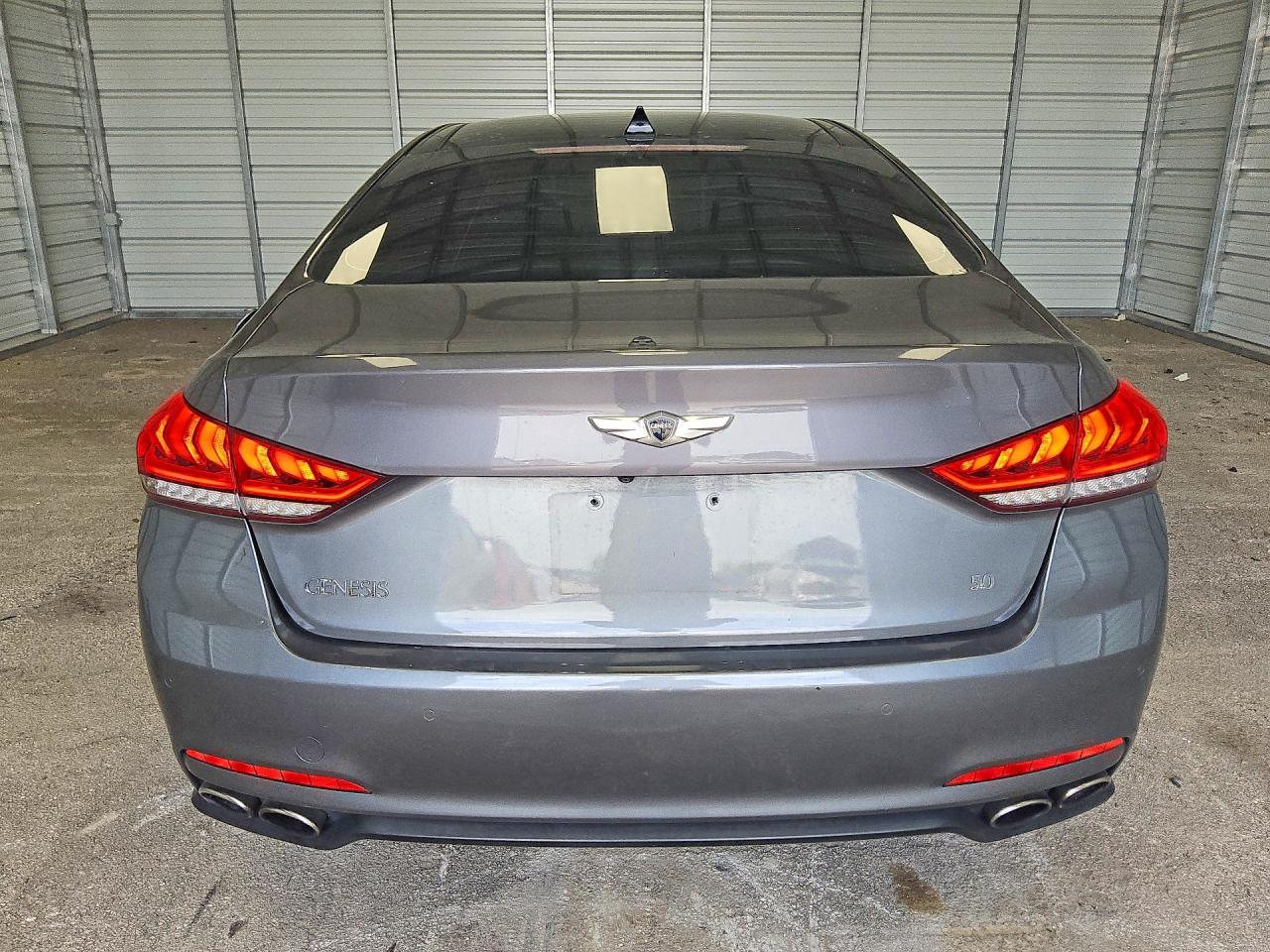 2015 Hyundai Genesis 5.0l Gray vin: KMHGN4JF1FU062207