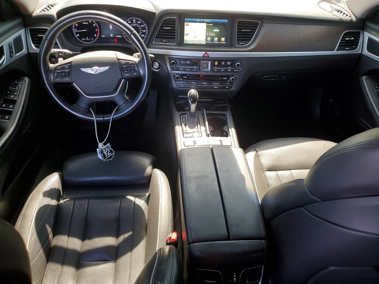 2015 Hyundai Genesis 5.0l Silver vin: KMHGN4JF3FU028396
