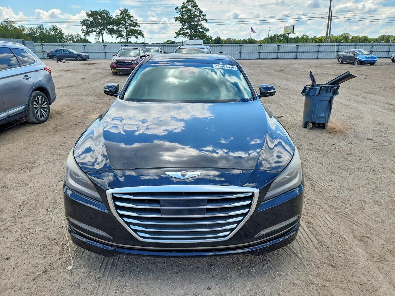 2015 Hyundai Genesis 5.0l Black vin: KMHGN4JF4FU045708