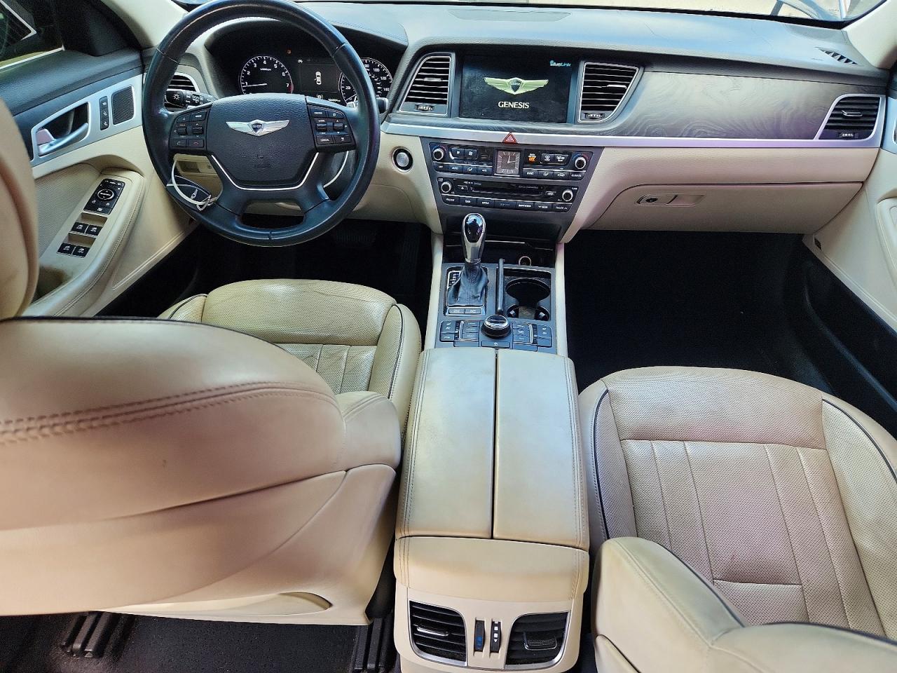 2015 Hyundai Genesis 5.0l Black vin: KMHGN4JF4FU045708