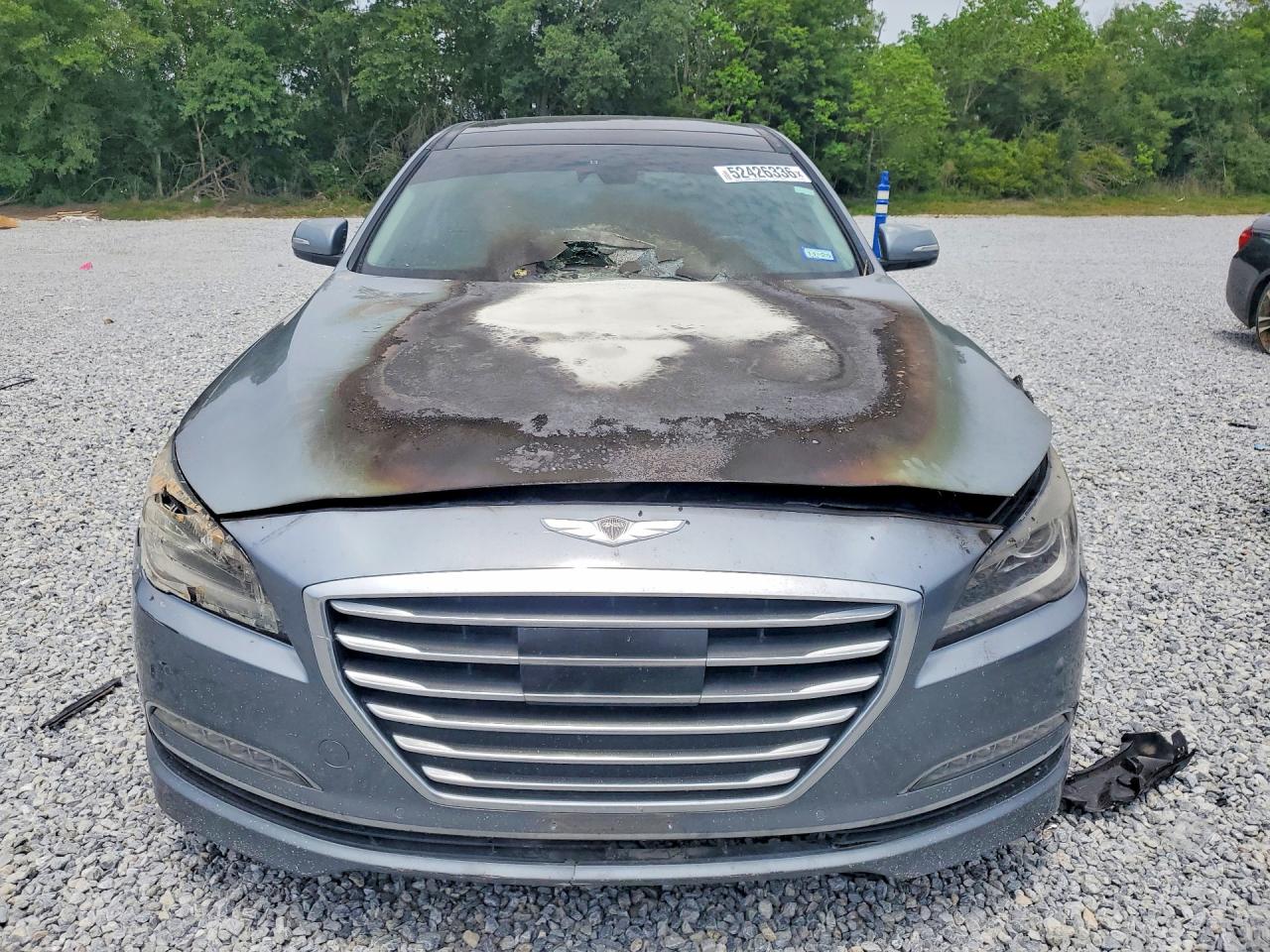 2015 Hyundai Genesis 5.0l Blue vin: KMHGN4JF7FU054550