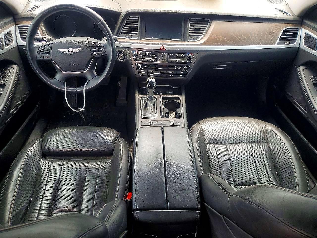 2015 Hyundai Genesis 5.0l Blue vin: KMHGN4JF7FU054550
