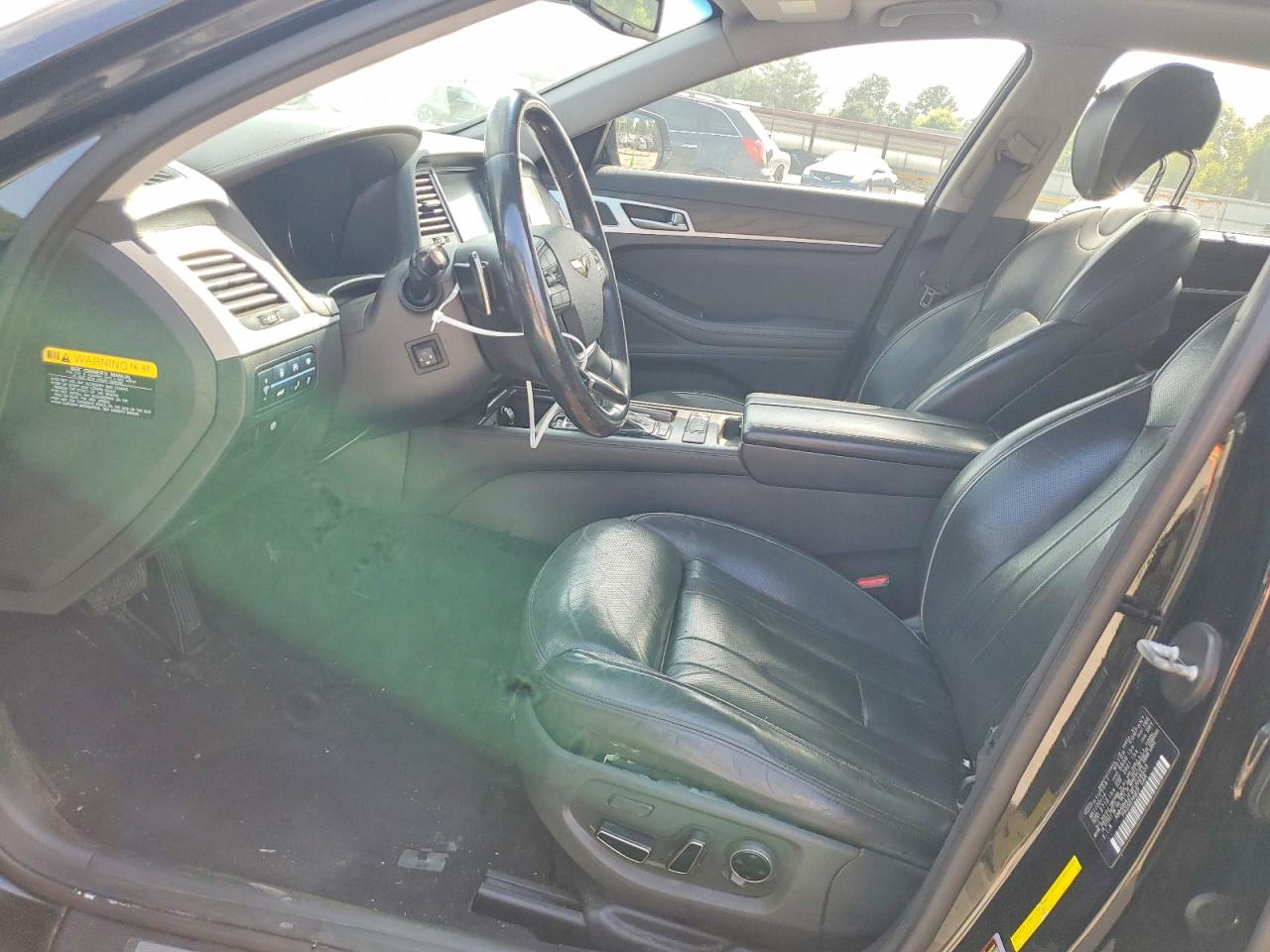 2015 Hyundai Genesis 5.0l Черный vin: KMHGN4JF9FU028533