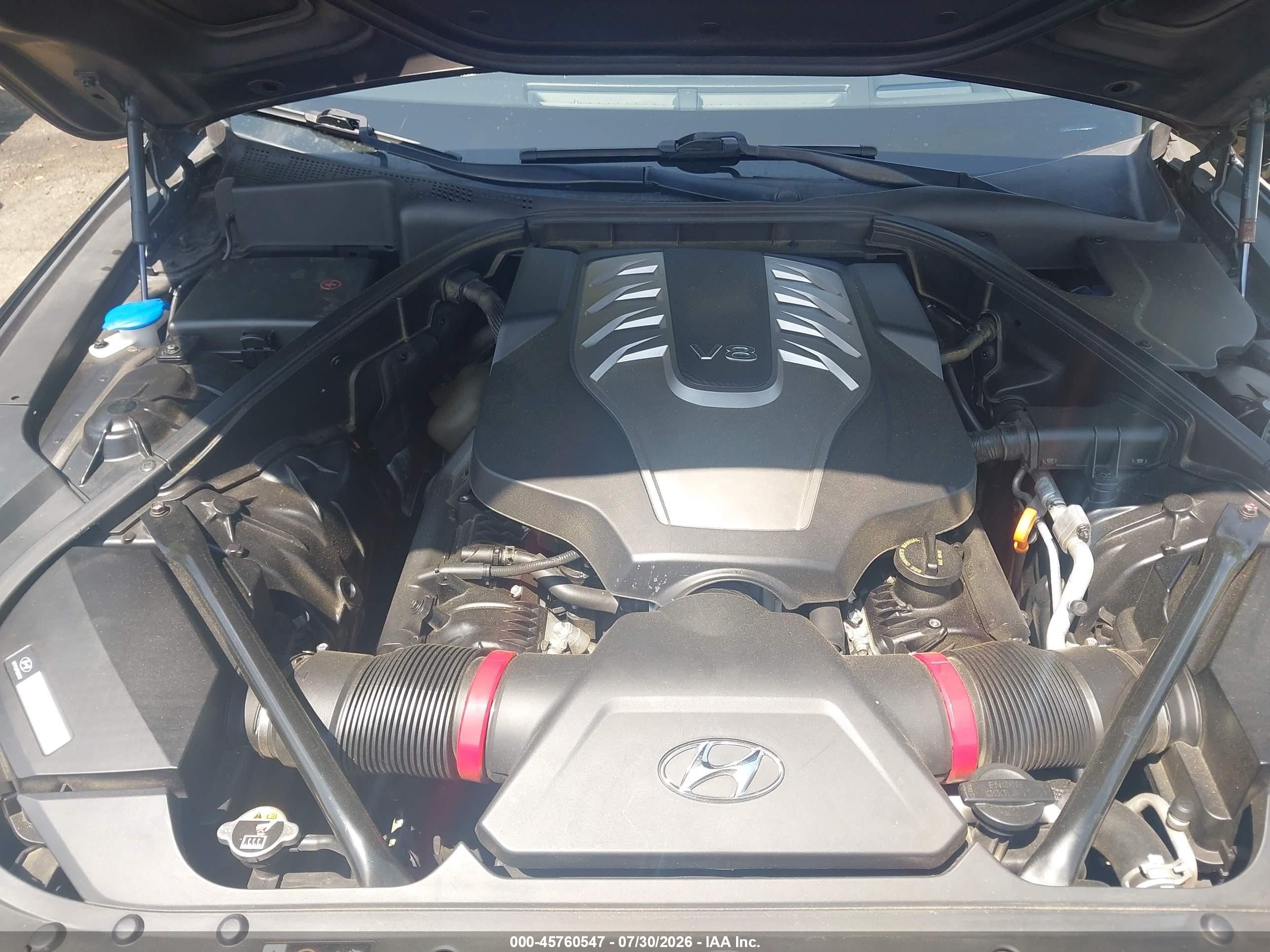 2015 Hyundai Genesis 5.0 Black vin: KMHGN4JF9FU074413