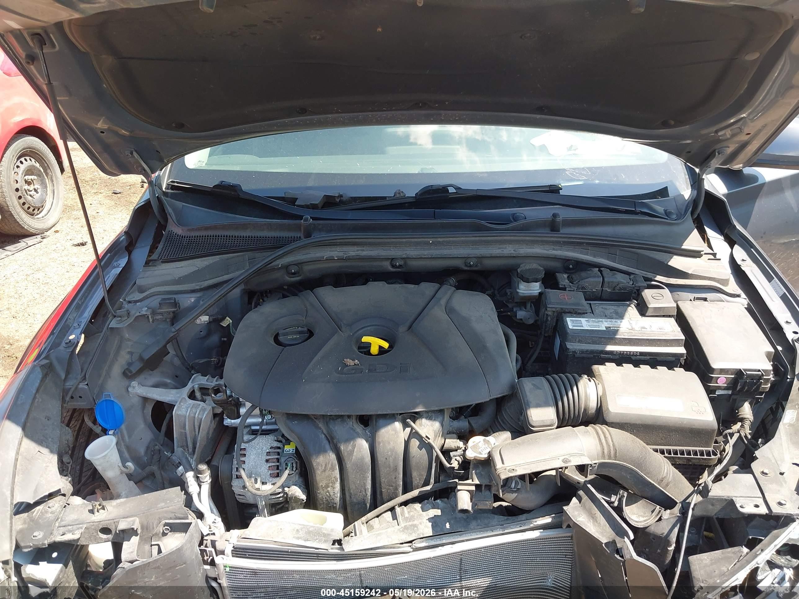 2018 Hyundai Elantra Gt   Gray vin: KMHH35LE2JU010856