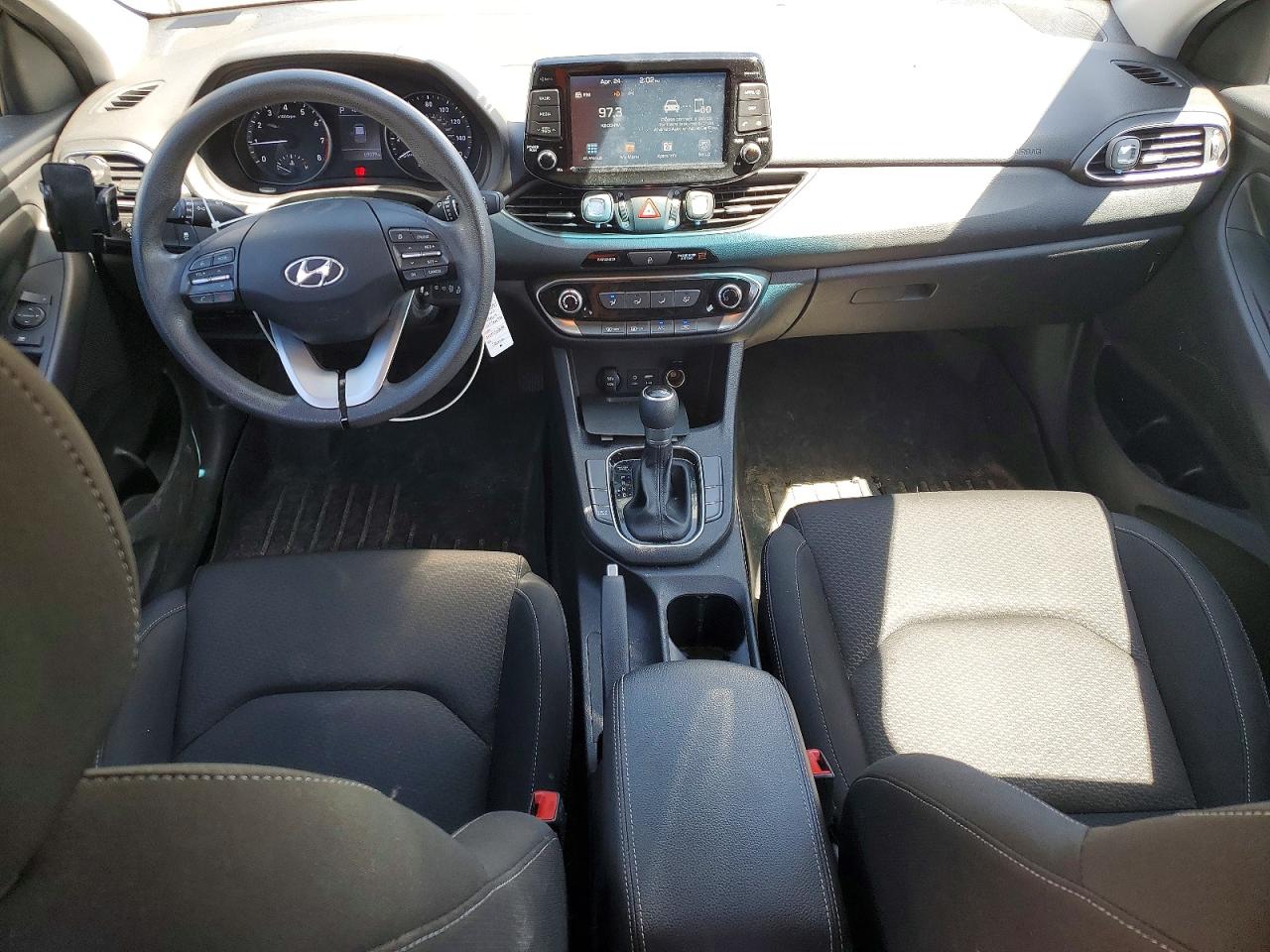 2020 Hyundai Elantra Gt Base Gray vin: KMHH35LEXLU125014