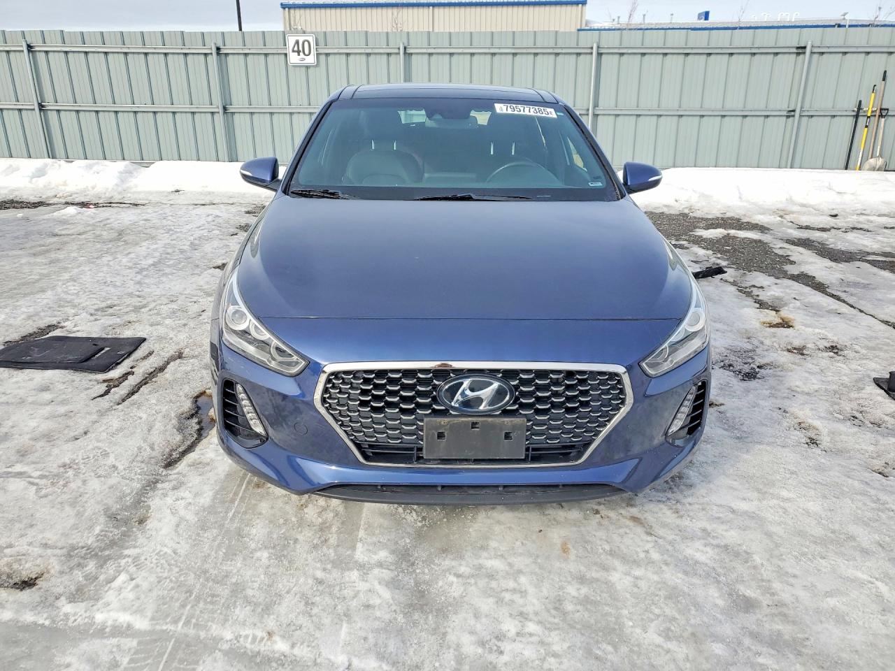 2018 Hyundai Elantra Gt Sport Blue vin: KMHH55LC4JU074017
