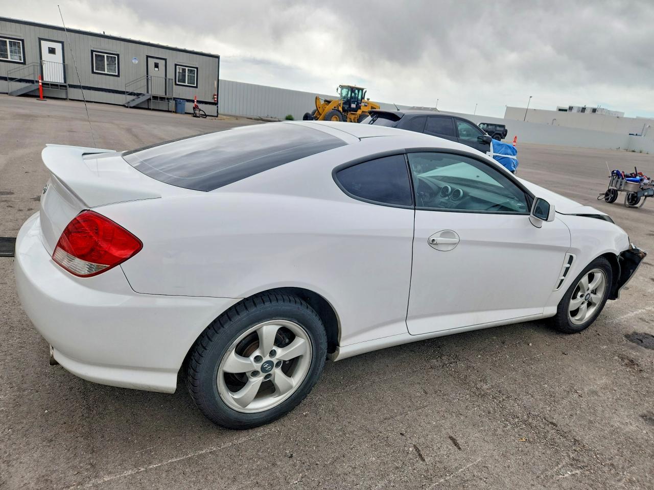 2006 Hyundai Tiburon Gs White vin: KMHHM65D06U213601