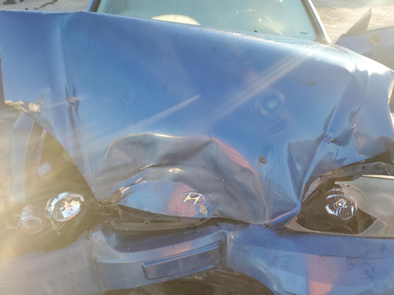 2005 Hyundai Tiburon Blue vin: KMHHM65D15U174581