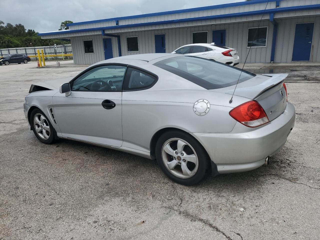 2006 Hyundai Tiburon Gs Серебряный vin: KMHHM65D16U219309