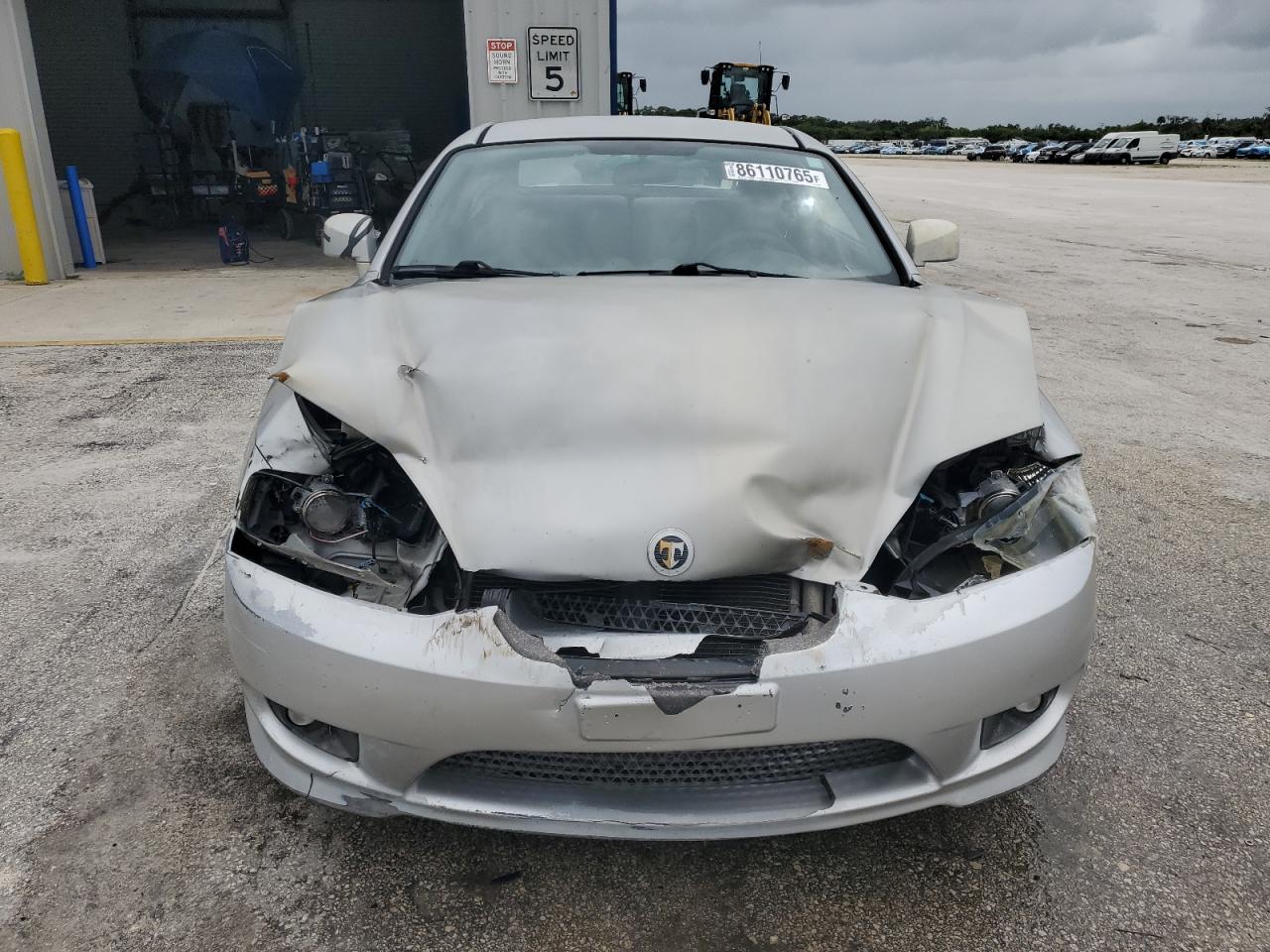 2006 Hyundai Tiburon Gs Серебряный vin: KMHHM65D16U219309