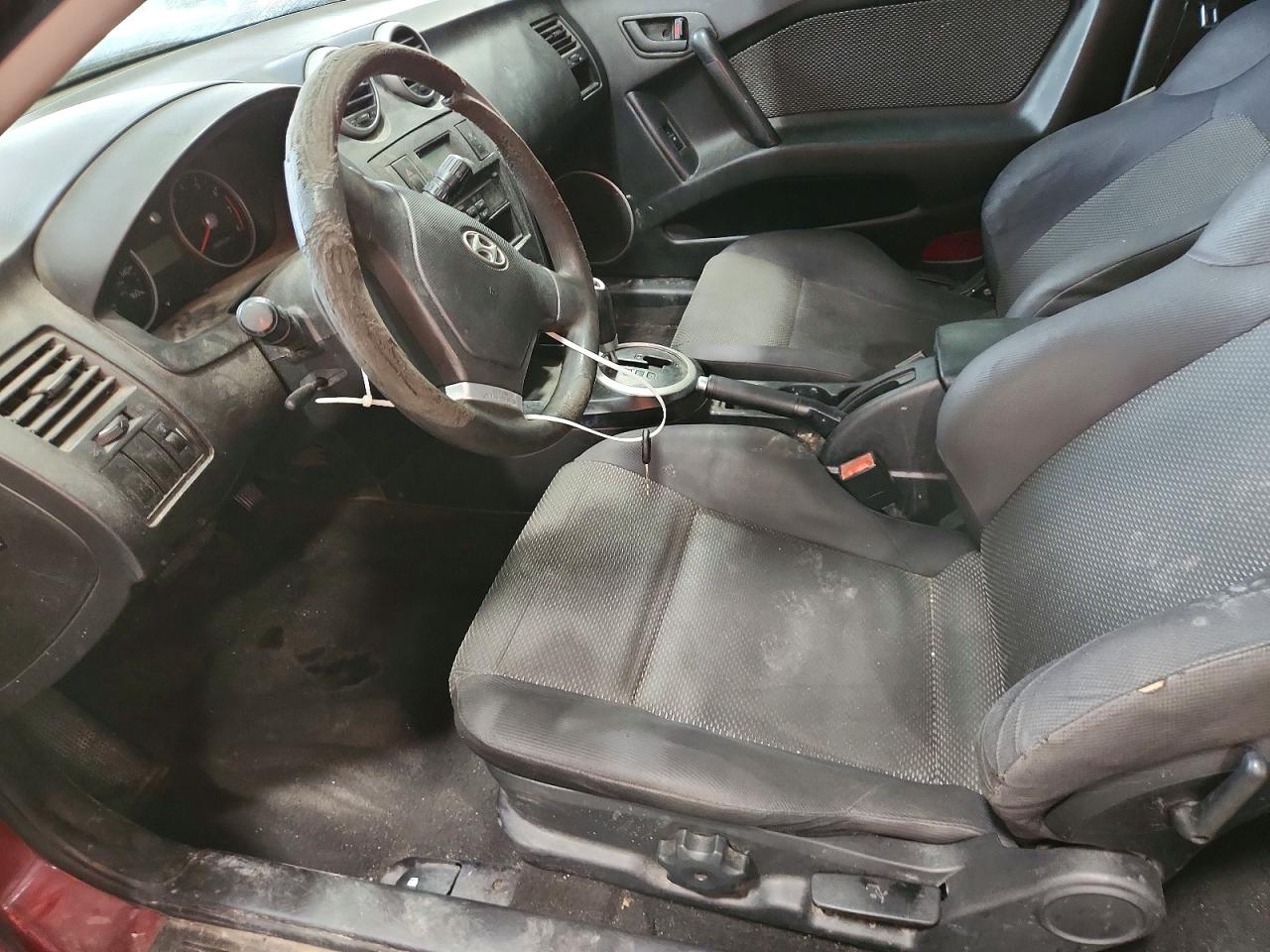 2006 Hyundai Tiburon Gs Maroon vin: KMHHM65D26U211087