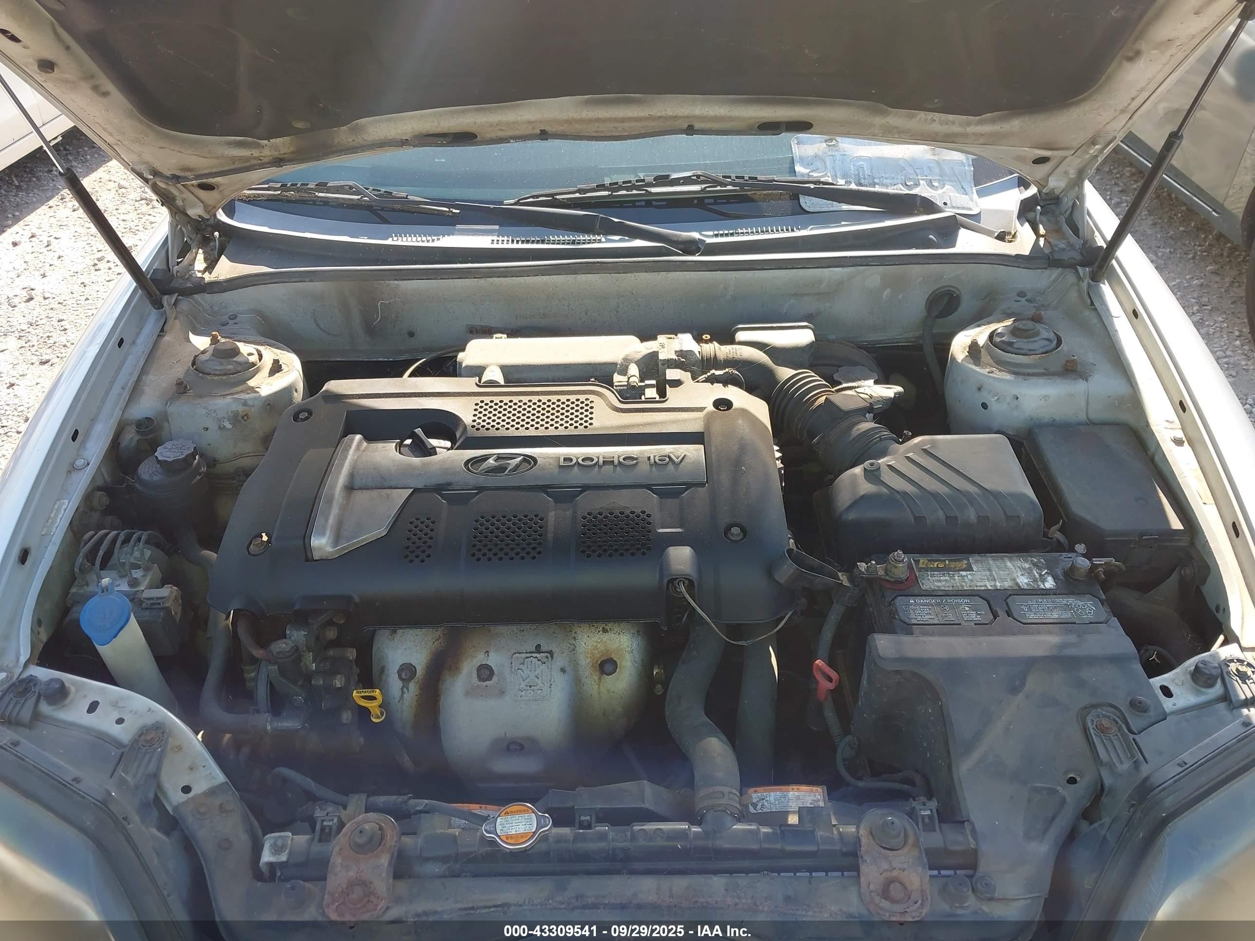 2006 Hyundai Tiburon Gs Silver vin: KMHHM65D66U222450