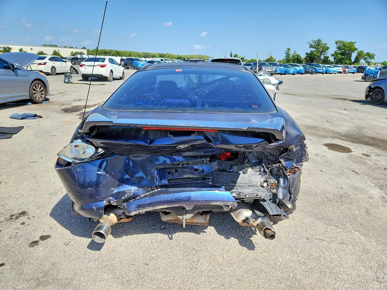 2005 Hyundai Tiburon Gs Синий vin: KMHHM65D75U184743