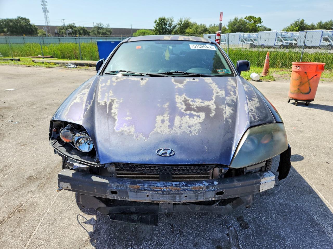 2005 Hyundai Tiburon Gs Синий vin: KMHHM65D75U184743