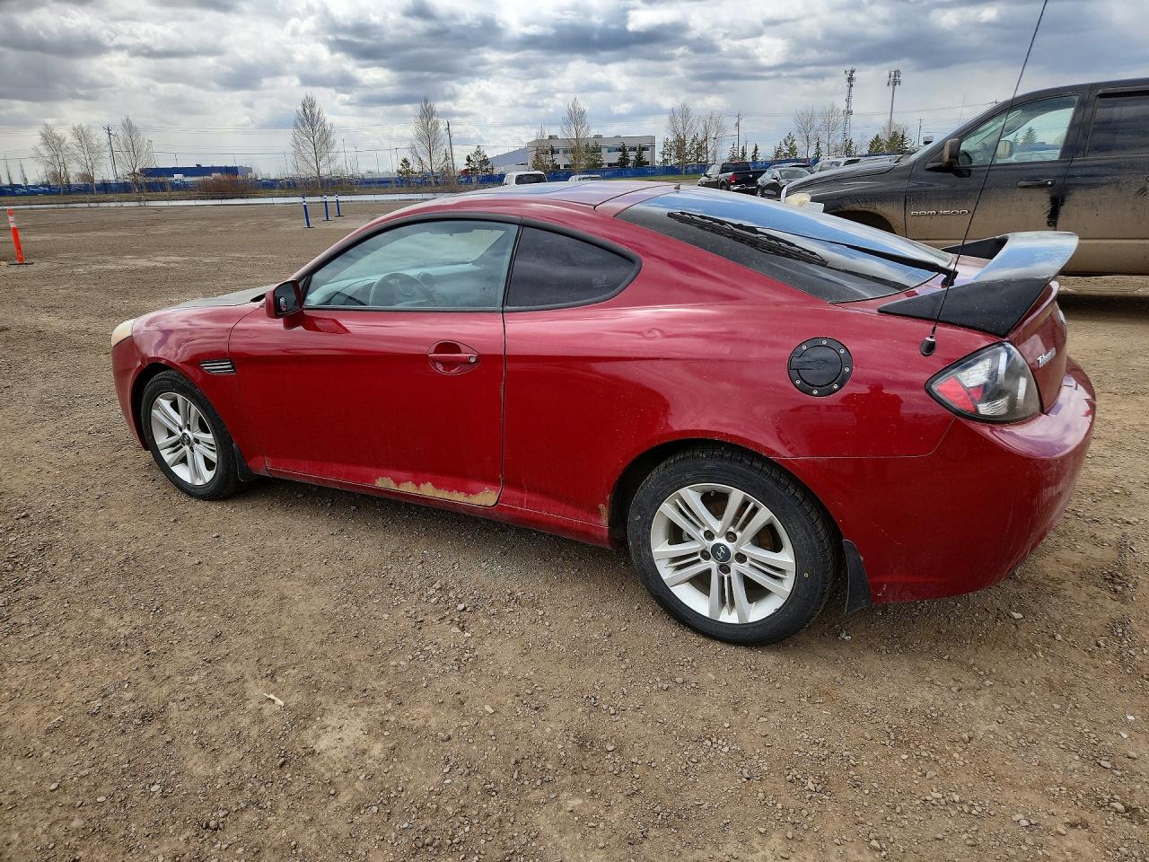 2008 Hyundai Tiburon Gs Red vin: KMHHM65D88U278764