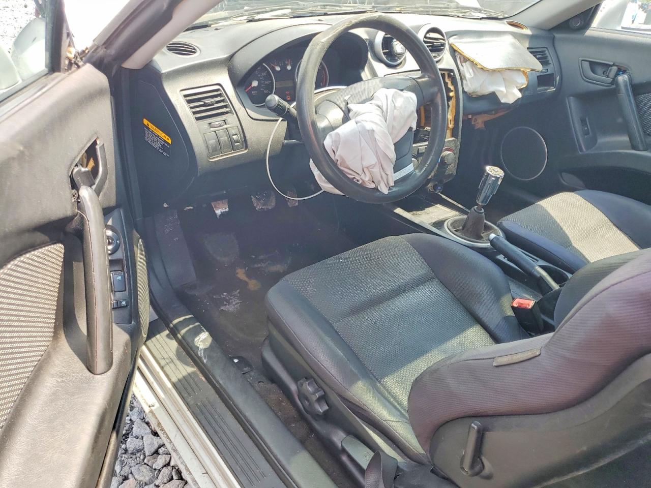 2006 Hyundai Tiburon Gs Silver vin: KMHHM65D96U192540