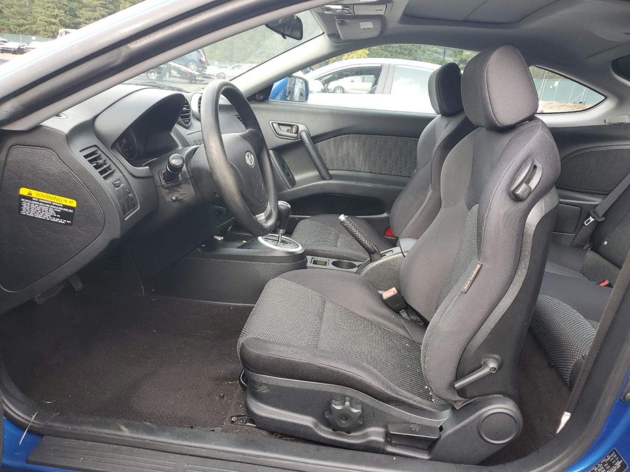 2005 Hyundai Tiburon Blue vin: KMHHM65DX5U168083
