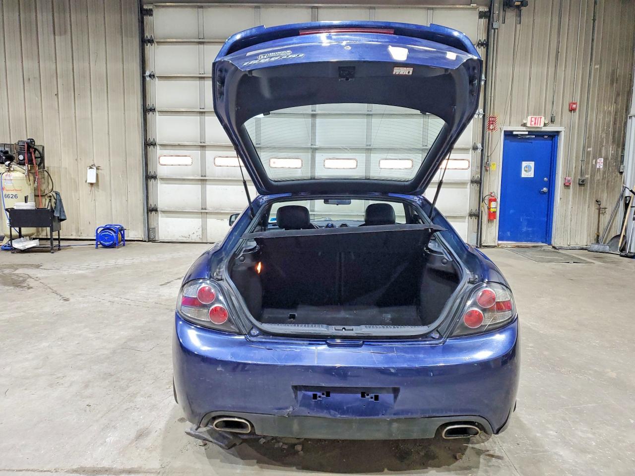 2007 Hyundai Tiburon Gs Синий vin: KMHHM66D07U255265