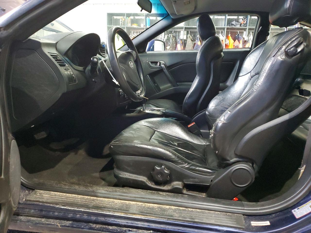 2007 Hyundai Tiburon Gs Синий vin: KMHHM66D07U255265