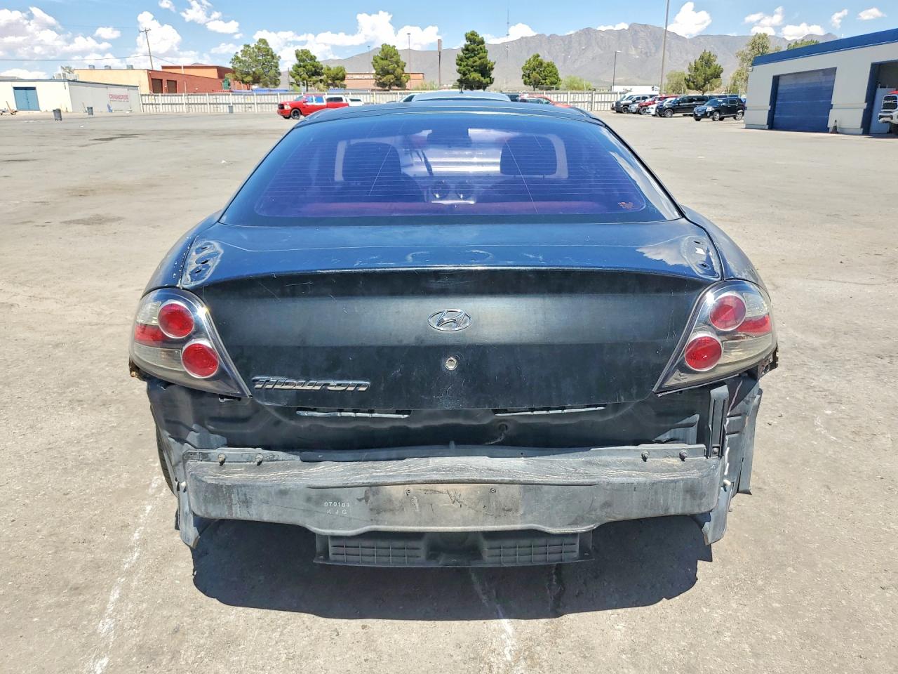 2007 Hyundai Tiburon Gs Black vin: KMHHM66D17U243934