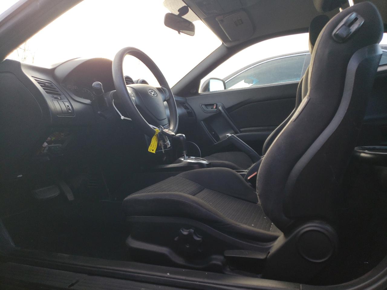 2007 Hyundai Tiburon Gs Black vin: KMHHM66D17U245392