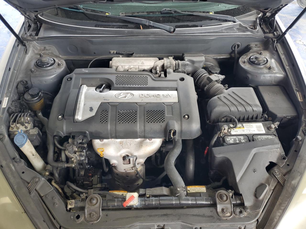 2007 Hyundai Tiburon Gs Gray vin: KMHHM66D17U259552