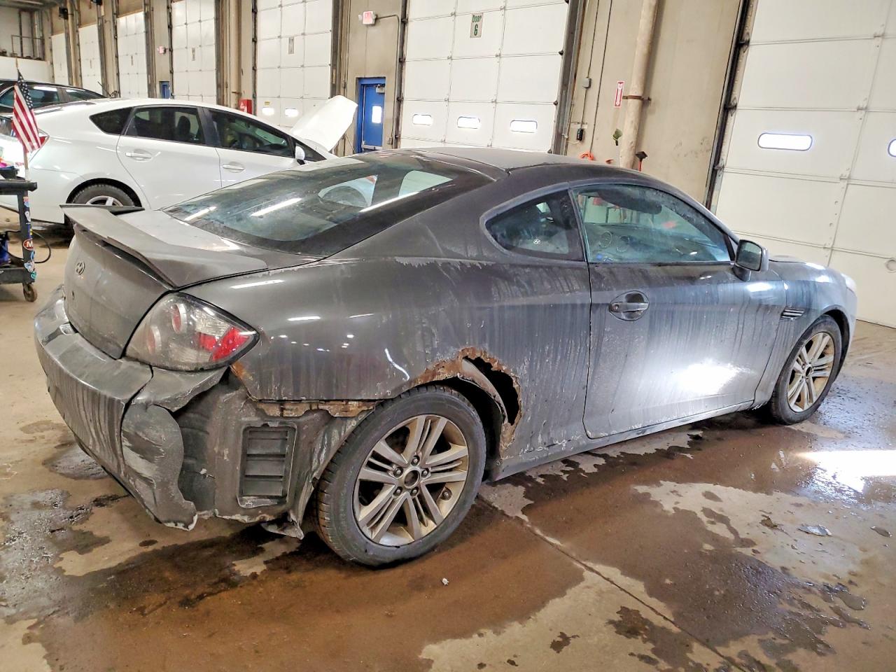 2007 Hyundai Tiburon Gs Silver vin: KMHHM66D27U242534
