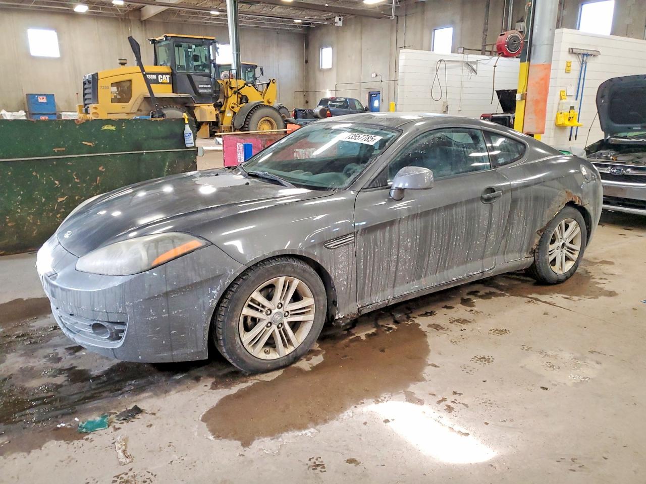 2007 Hyundai Tiburon Gs Silver vin: KMHHM66D27U242534