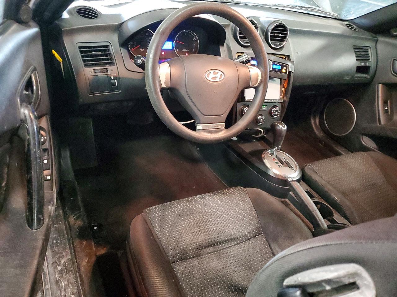 2007 Hyundai Tiburon Gs Silver vin: KMHHM66D27U242534