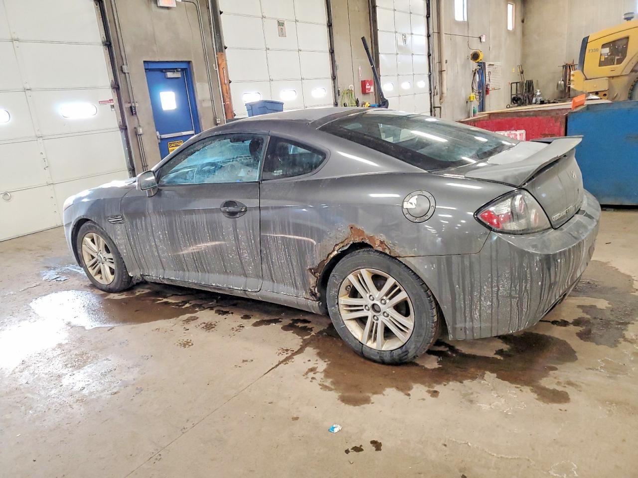 2007 Hyundai Tiburon Gs Silver vin: KMHHM66D27U242534