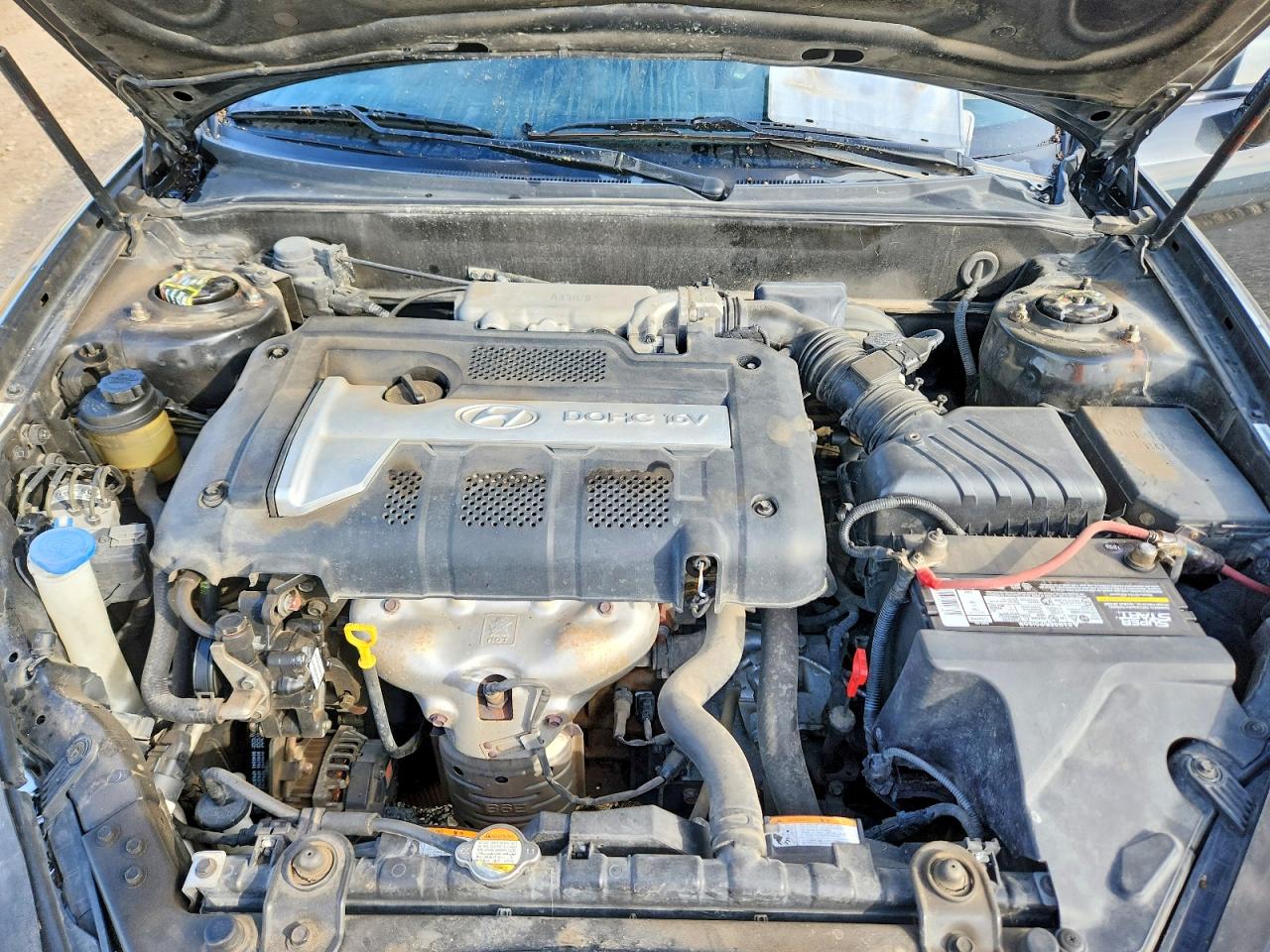 2007 Hyundai Tiburon Gs Black vin: KMHHM66D27U251718