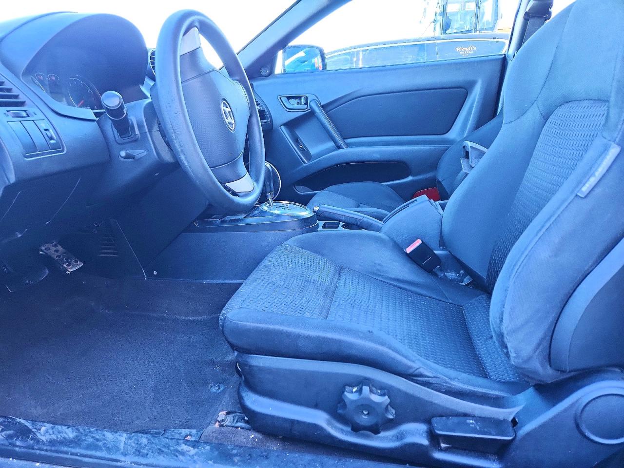 2007 Hyundai Tiburon Gs Черный vin: KMHHM66D47U249954