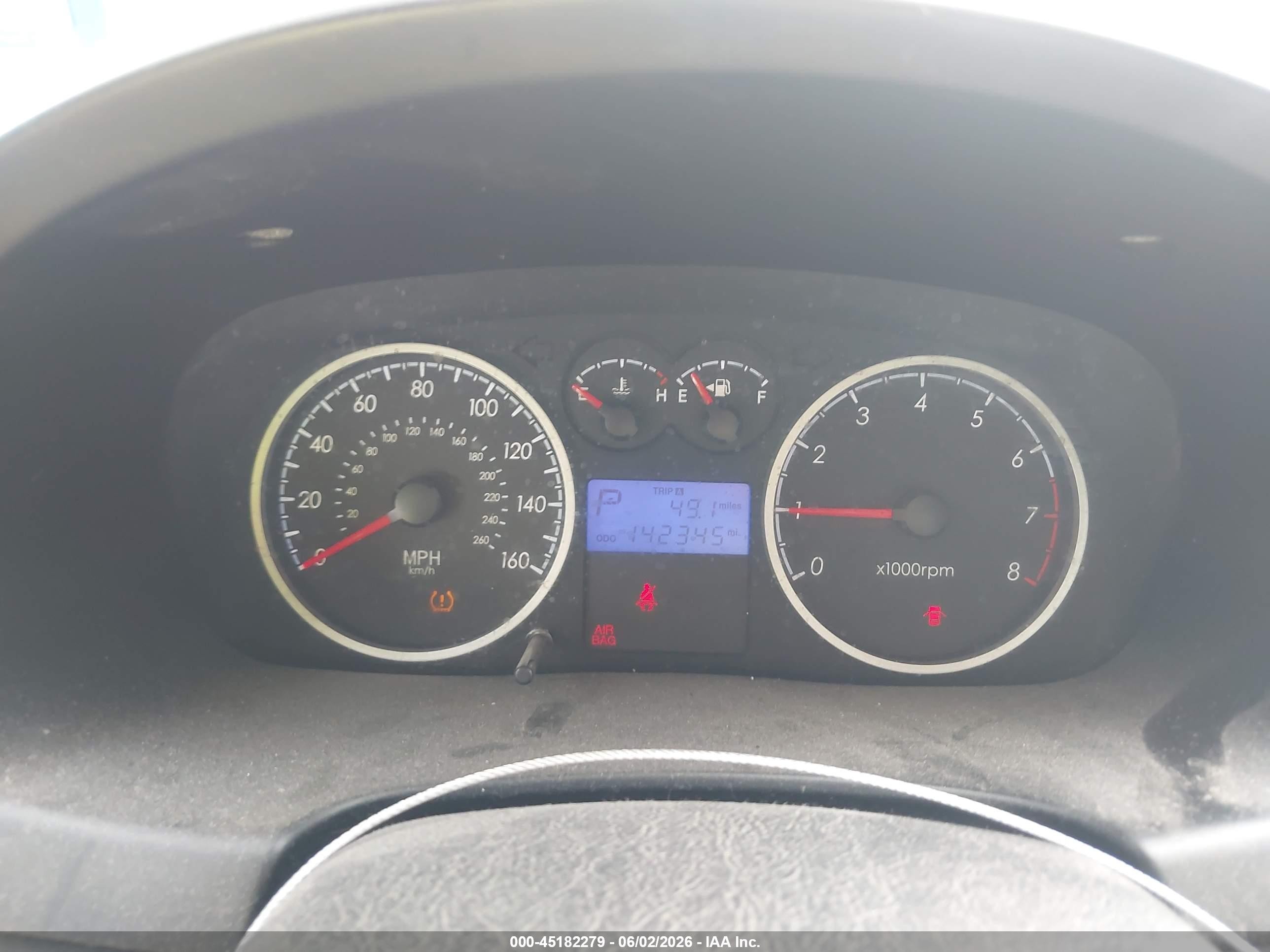 2008 Hyundai Tiburon Gs Red vin: KMHHM66D48U282910