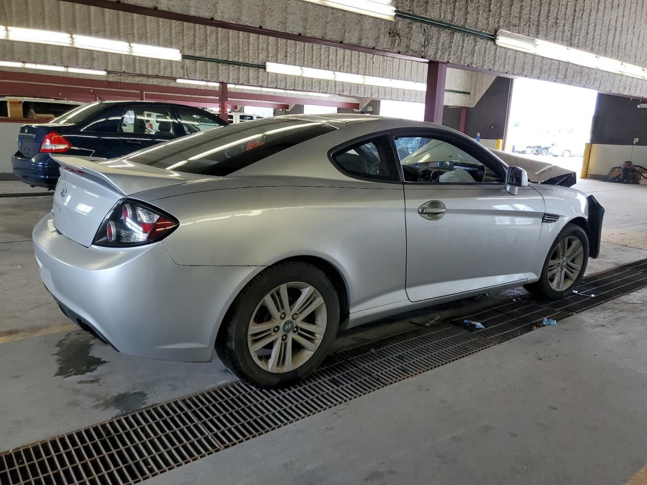 2008 Hyundai Tiburon Gs Серебряный vin: KMHHM66D48U291400